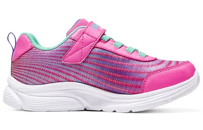 Skechers (gs)  Dreamy Dancer Radiant Rogue Sneaker 'pink Green' In Multi