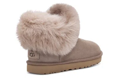 Ugg (wmns)  Classic Mini Fluff Collar 'brown Caribou'