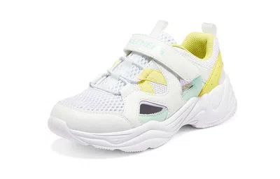 Skechers (gs)  Lite Style 'white Yellow' In Multi