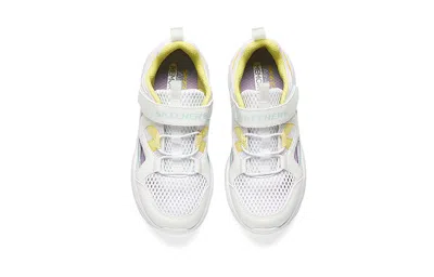 Skechers (gs)  Lite Style 'white Yellow' In Multi