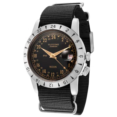 Glycine Airman Men's Watch In Black