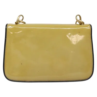 Pre-owned Chanel Vintage Chain Shoulder Bag Patent Leather Multicolour Patent_leather Backpack Bag ()