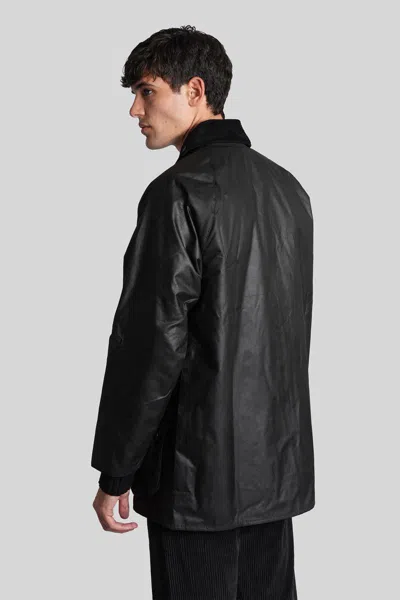 Barbour Beaufort Wax Jkt Casual Jacket In Black