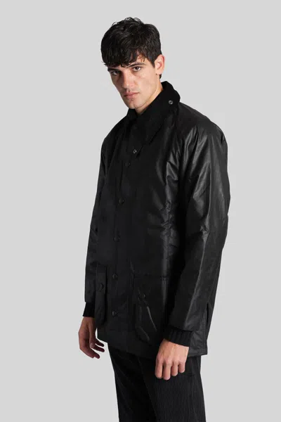Barbour Beaufort Wax Jkt Casual Jacket In Black