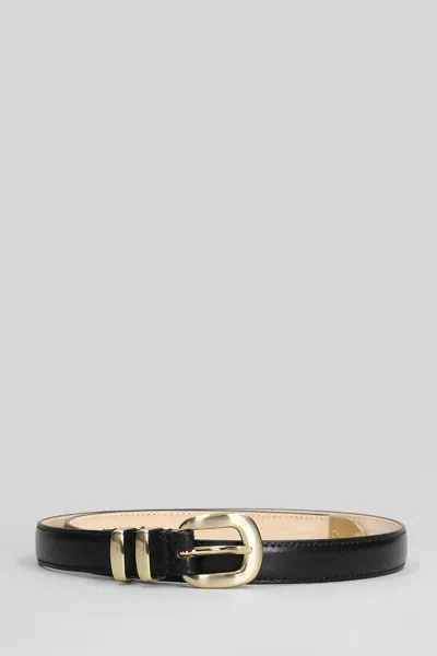 Iro Cool Flat Blg Belts In Black