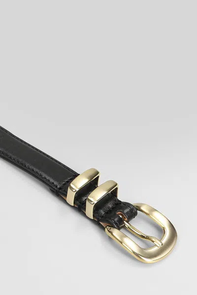 Iro Cool Flat Blg Belts In Black