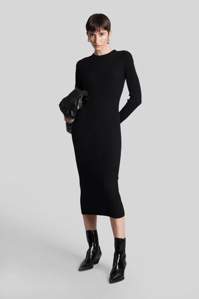 Iro Liette Long Dress In Black