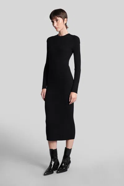 Iro Liette Long Dress In Black