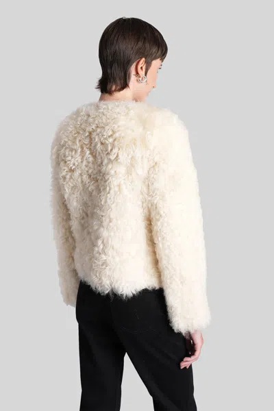 Iro Qassym Fur & Shearling In Metallic