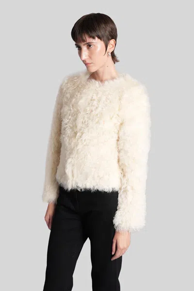 Iro Qassym Fur & Shearling In Metallic