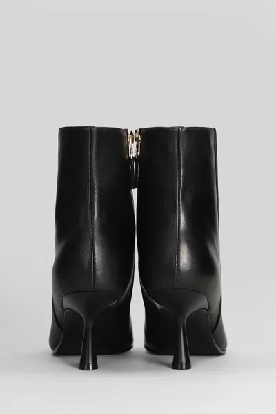 Bibi Lou 70mm Sakura Pointed-toe Ankle Boots In Black