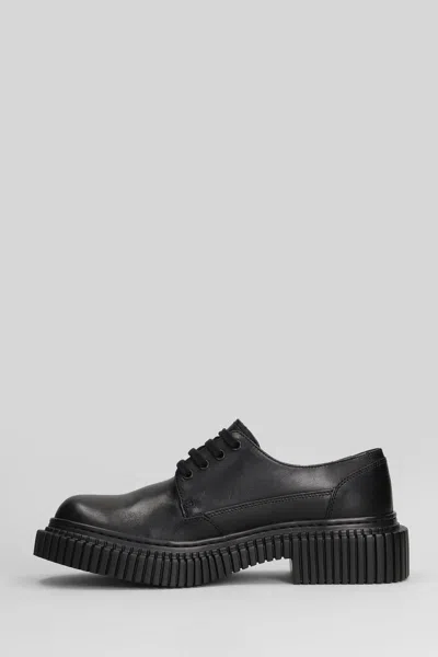Camper Pix Berlin Leather Oxford Shoe In Black, Men's At Urban Outfitters In Black