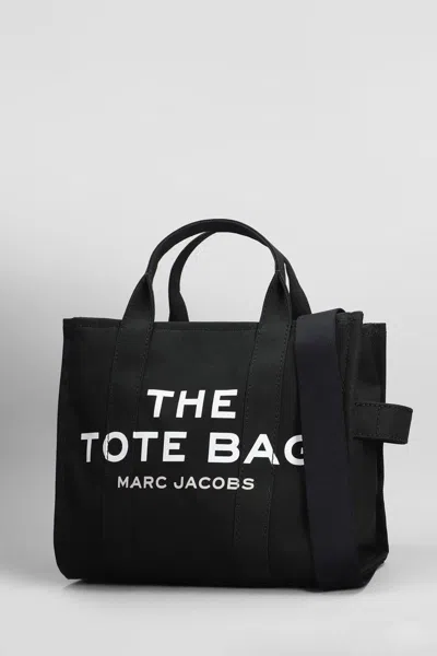 Marc Jacobs The Medium Tote Tote In Black Cotton In Black