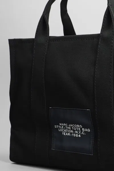 Marc Jacobs The Medium Tote Tote In Black Cotton In Black