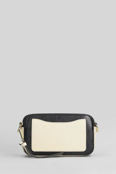 Marc Jacobs The Snapshot Shoulder Bag In Beige Leather In Neutral