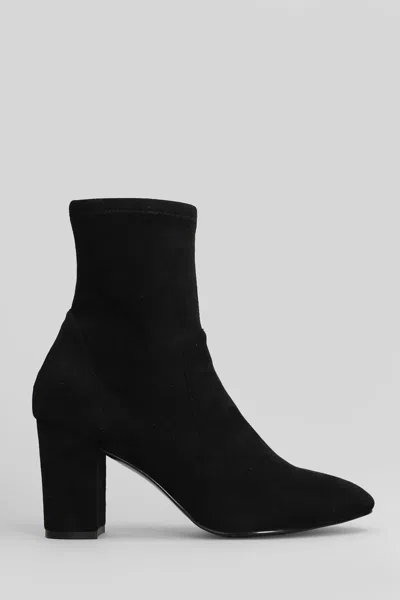 Bibi Lou 60mm Pointed Block-heel Boots In Black