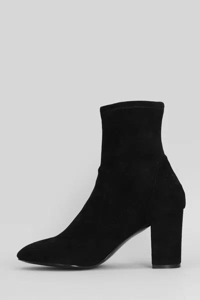 Bibi Lou 60mm Pointed Block-heel Boots In Black