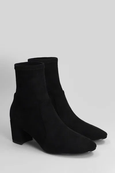 Bibi Lou 60mm Pointed Block-heel Boots In Black
