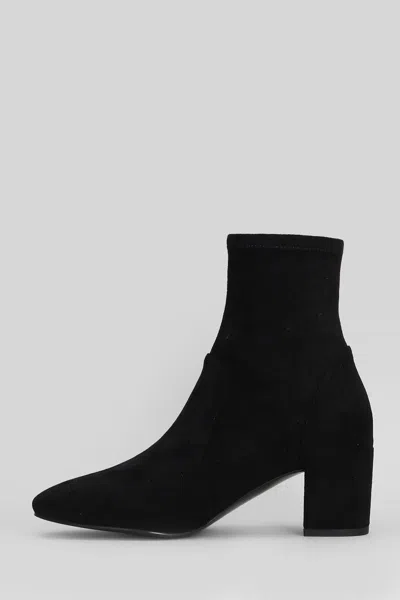 Bibi Lou 60mm Pointed Block-heel Boots In Black