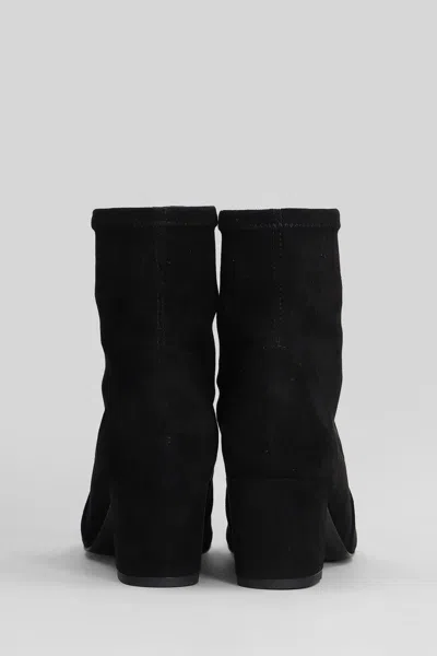 Bibi Lou 60mm Pointed Block-heel Boots In Black