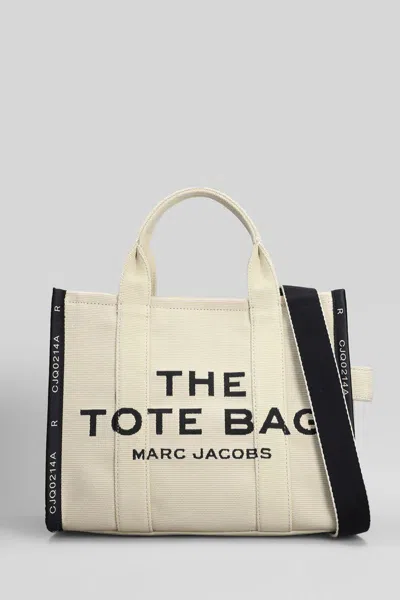 Marc Jacobs The Medium Tote Tote In Beige Cotton In Neutral