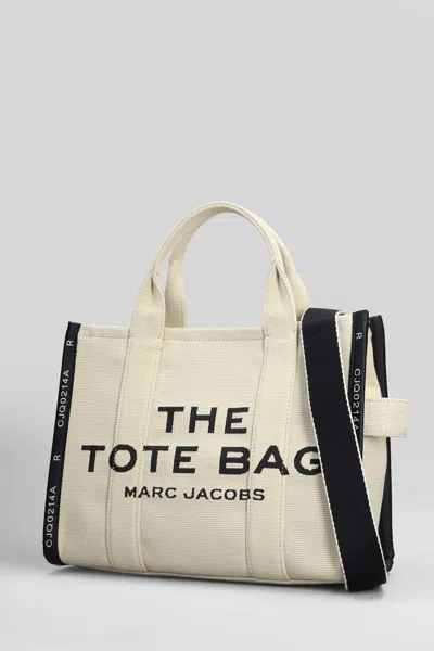 Marc Jacobs The Medium Tote Tote In Beige Cotton In Neutral
