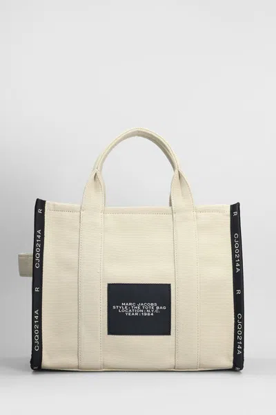 Marc Jacobs The Medium Tote Tote In Beige Cotton In Neutral