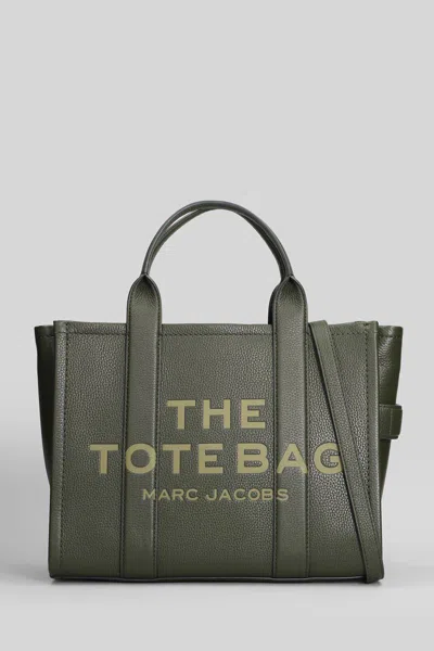 Marc Jacobs The Medium Tote Tote In Green Leather In Green
