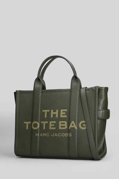 Marc Jacobs The Medium Tote Tote In Green Leather In Green