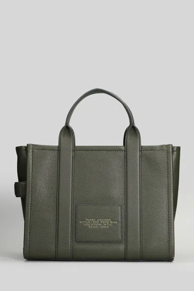 Marc Jacobs The Medium Tote Tote In Green Leather In Green