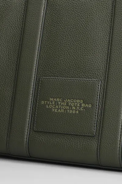 Marc Jacobs The Medium Tote Tote In Green Leather In Green