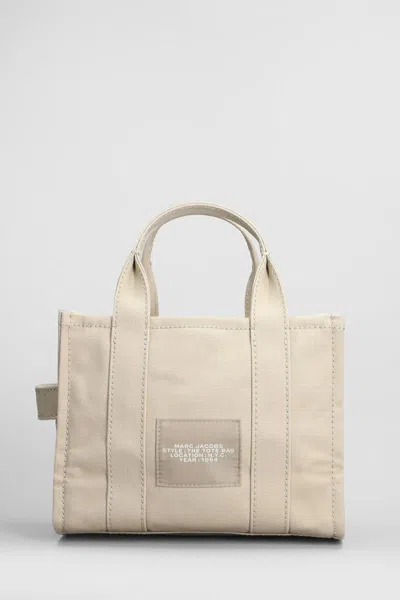 Marc Jacobs The Small Tote Tote In Beige Cotton In Neutral