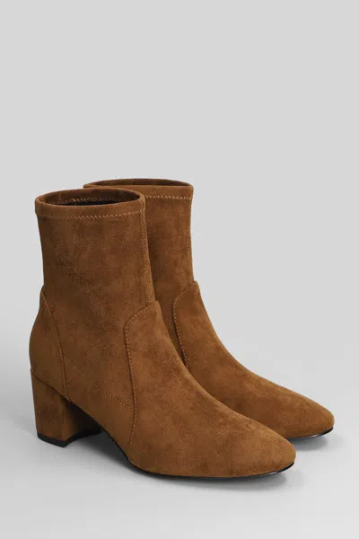 Bibi Lou 60mm Aster Pointed Block Heel Boots In Brown