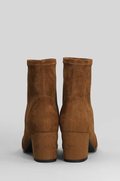 Bibi Lou 60mm Aster Pointed Block Heel Boots In Brown