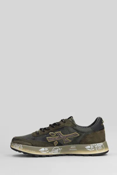 Premiata Nous 7731 Sneaker In Green