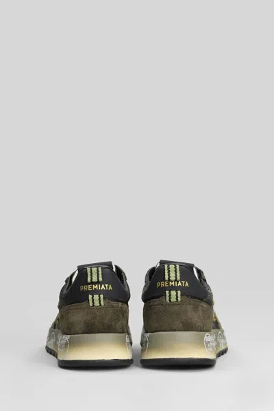 Premiata Nous 7731 Sneaker In Green