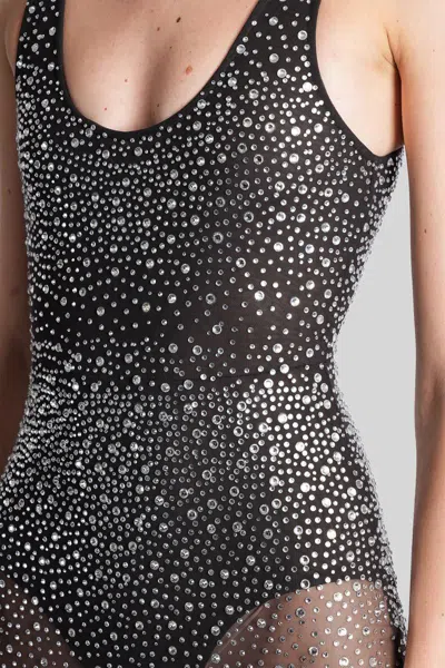 Alex Perry Long Dress In Brown