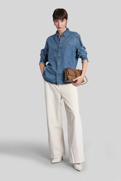 Ami Alexandre Mattiussi Ami Paris Shirt In Blue