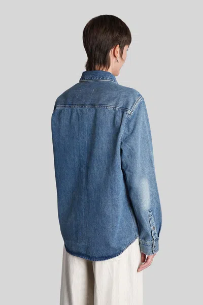 Ami Alexandre Mattiussi Ami Paris Shirt In Blue