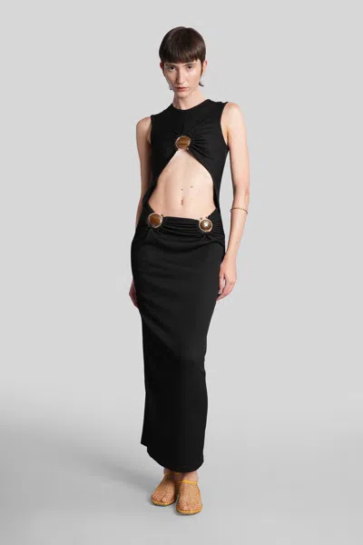 Christopher Esber Long Dress In Black