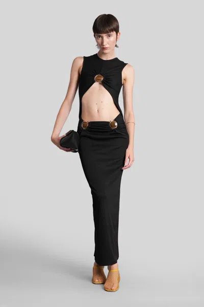 Christopher Esber Long Dress In Black