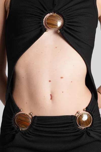 Christopher Esber Long Dress In Black