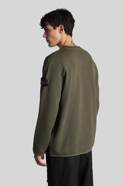 Stone Island Sweatshirt In Green