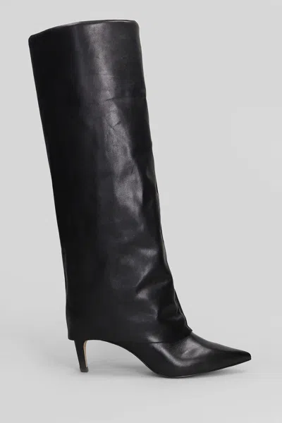 Carrano High Heels Boots In Black