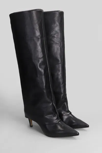 Carrano High Heels Boots In Black