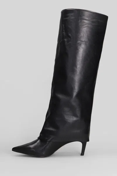 Carrano High Heels Boots In Black