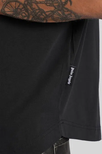 Palm Angels Black Cotton T-shirt