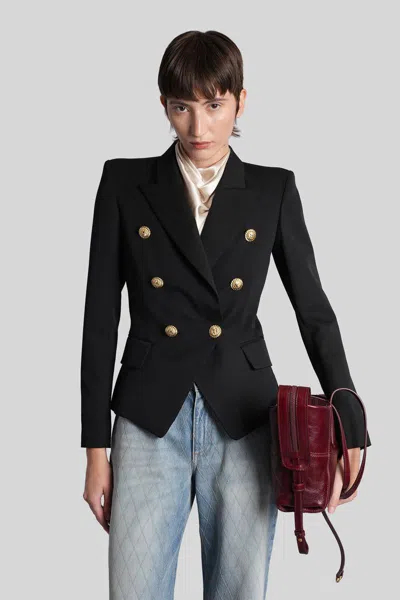 Balmain Blazer In Black