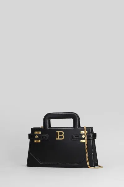 Balmain B Buzz Small Shoulder Bag In Black