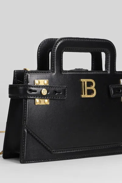 Balmain B Buzz Small Shoulder Bag In Black